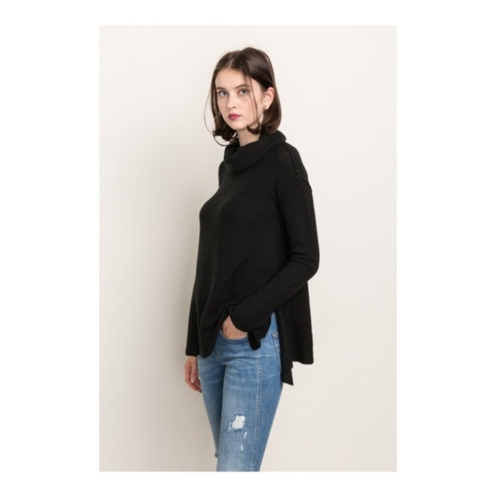 Mystree Cowl Neck Tunic Sweater